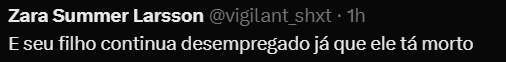 vtasca1's tweet photo. @vigilant_shxt @SueliSouzao7 @updatecharts como assim pensar antes de falar, ela disse que ta contando vendedores ambulantes, uber, que são empregos sem carteira assinada.... e voce responde isso?

voce é doente pra caralho https://t.co/187VC4JL40