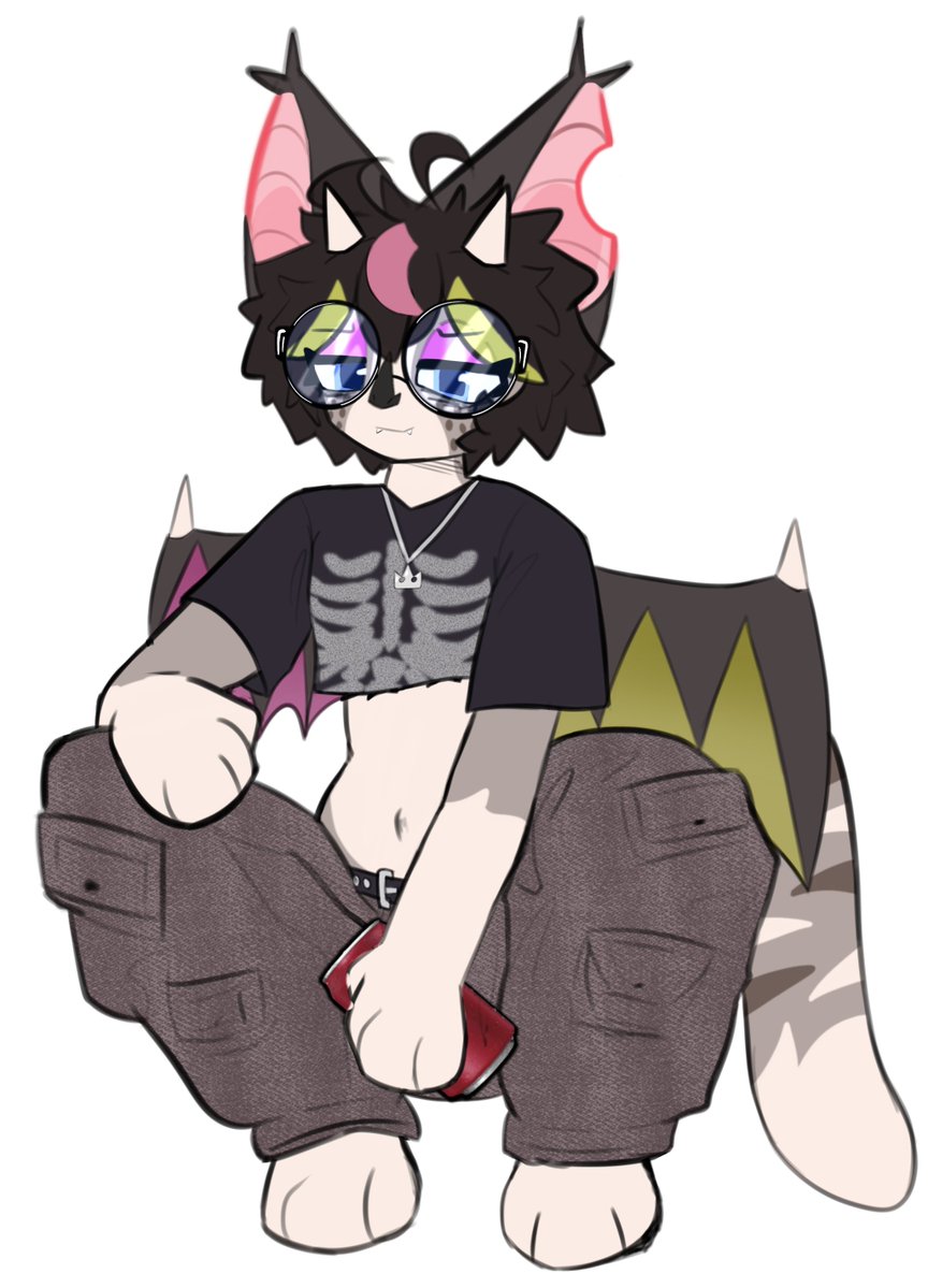 lumabat_'s tweet photo. #furry #furryart 🩷💚 https://t.co/1NIki9ylRL