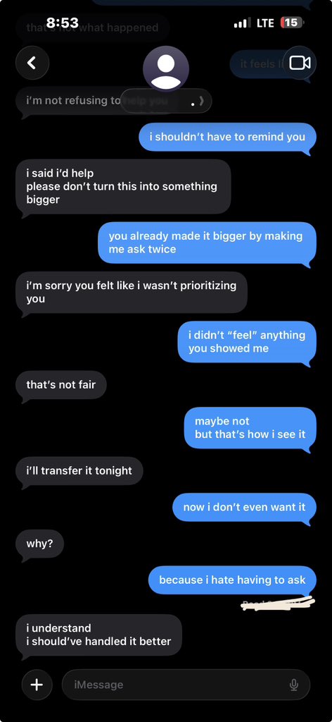 OVYrct's tweet photo. i’m not saying he owes me his money, but watching your boyfriend spend freely while you’re struggling definitely changes how you see him 😭 https://t.co/DO7BuRhuZA