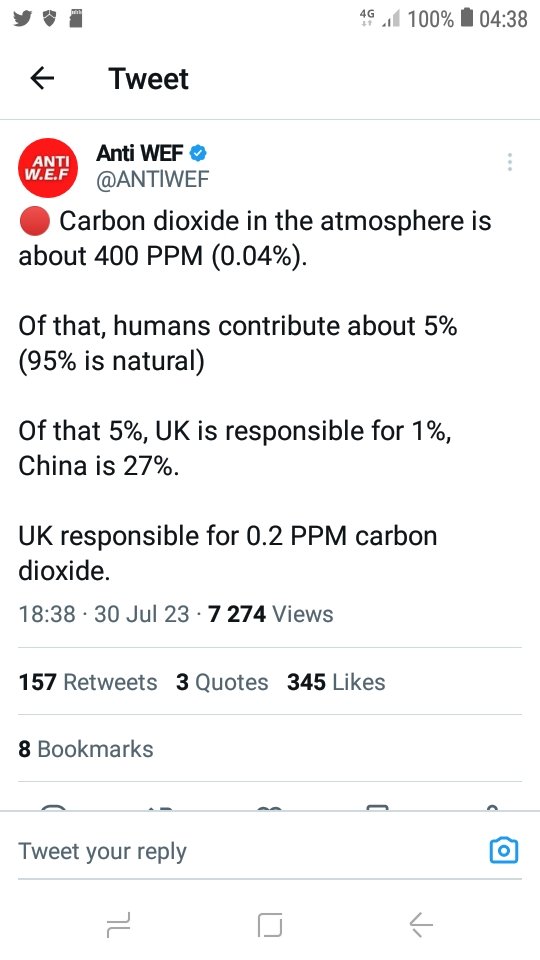 SAPHOTOGS's tweet photo. @KushiticGyal Signs of a paid but ignorant 🐂💩climate alarmist. 

"isn't caused by climate change..." LOL🤡

"...much hotter ..." 
Farenheit or Celsius?🤡

"...because of human caused global heating..."
Huh?🤡

"... currently entering completely insane territory."
What does this even mean?🤡 https://t.co/Y3jvDuqi7C