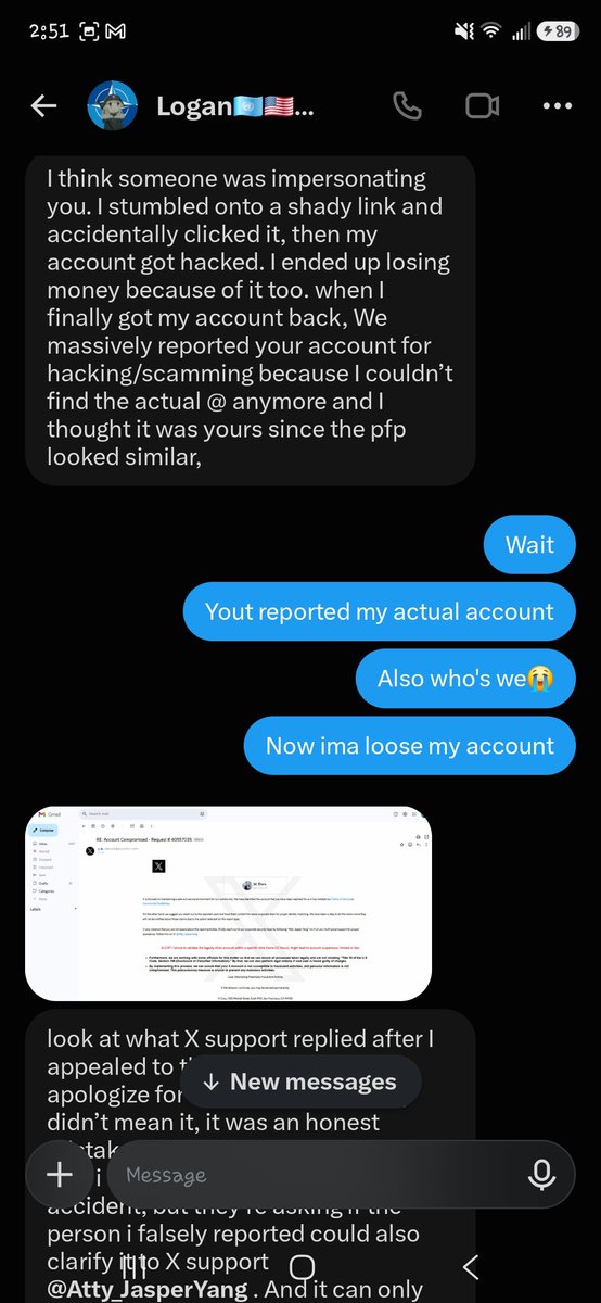 il_duce07's tweet photo. Guys I wanted to warn yall that @Ioganthef1rst may have been hacked. 2 years ago a similar situation happened to me on discord. I remembered that situation and realized this is gonna get me hacked. Yall watch out https://t.co/6Nei5L0Lfw