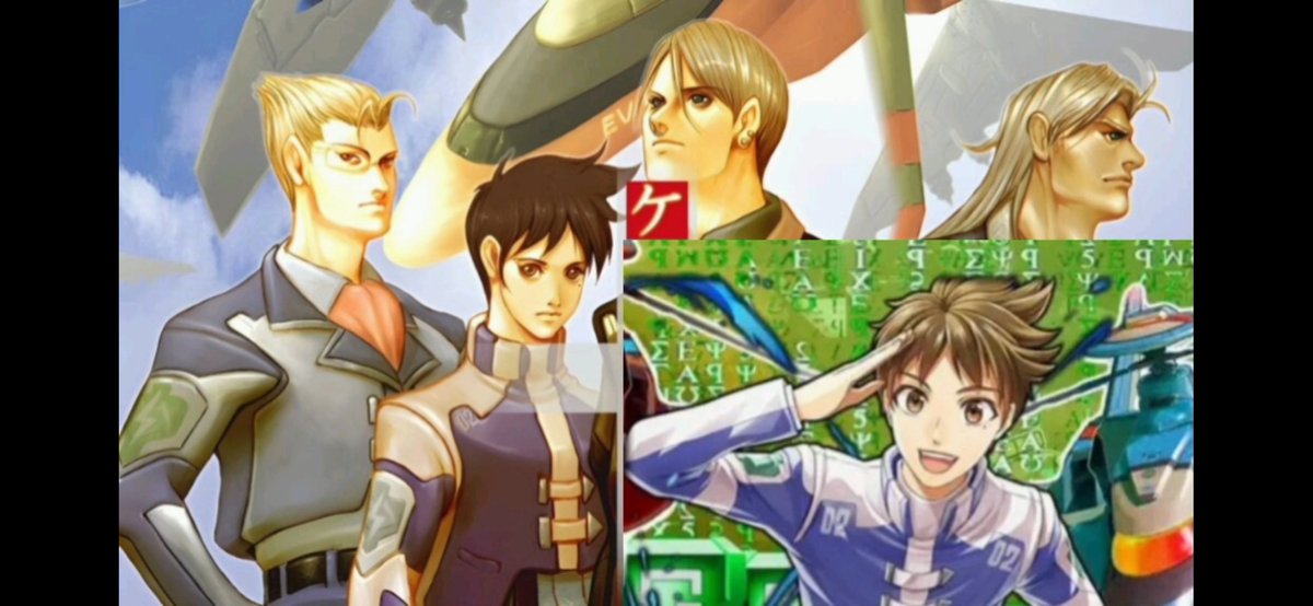 praisedsquishy's tweet photo. The world war in Ketsui takes place 30 years before current overwatch lore. The pilot of the fastest ship, panzer, died fighting for a peaceful future he won't experience. Yuma Nanase is Tracer's father. @Trouvai11e https://t.co/ZDNiwaHgKJ