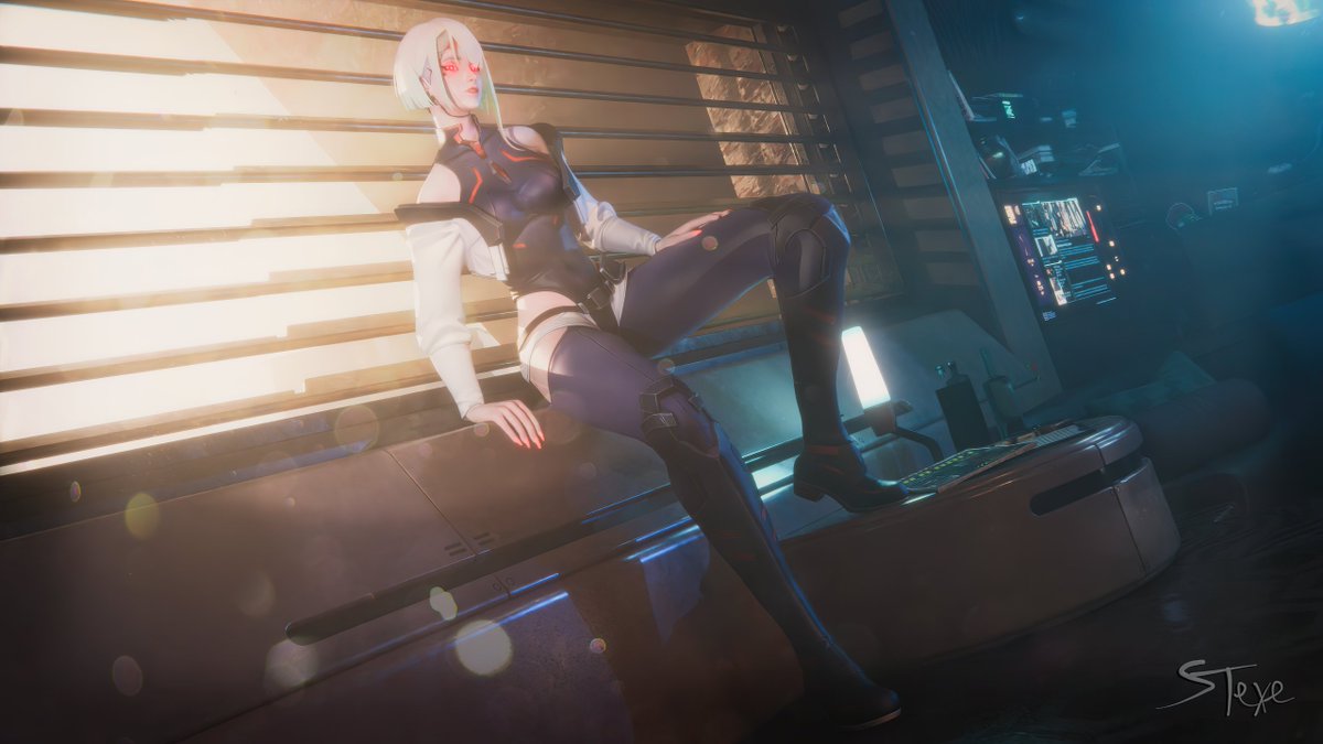 STexe_3Dlyan's tweet photo. Overwatch X Cyberpunk 2077 collab. Fanmade Lucy skin for Shion

#overwatch #overwatchfanart #shion #cyberpunk2077 https://t.co/GBKltFZcPu