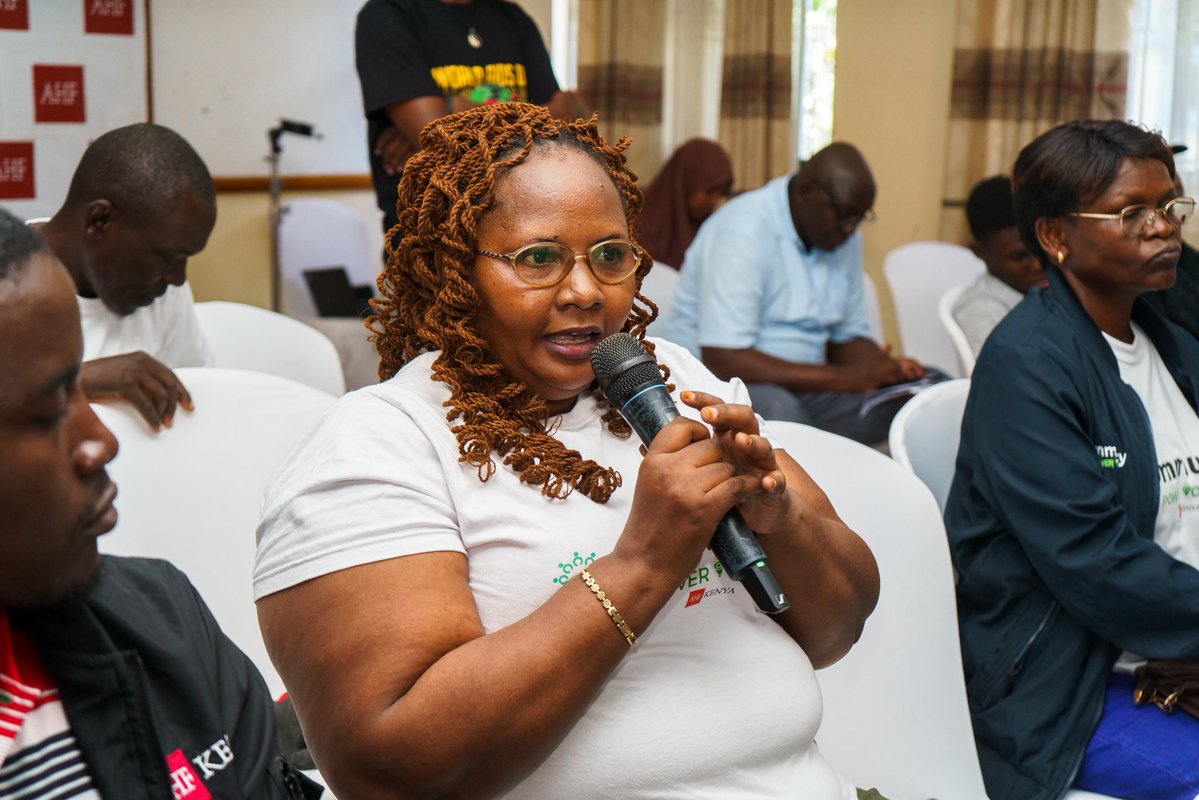ahfkenya's tweet photo. Today, Mombasa Community Power Voices hosted a Town Hall on integrated, sustainable &amp; people centered HIV response in Mombasa.Key actions: Strengthen HIV commodity supply chains ; Train healthcare workers on HIV Mgt &amp; Scale up DSD models to reduce congestion &amp; improve access https://t.co/3ZlB7cdmcG