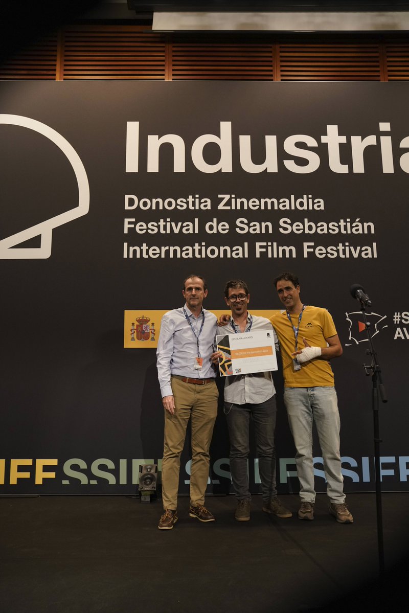 sansebastianfes's tweet photo. #74SSIFF #Industria 🏆 XXII Foro de Coproducción de Documentales #LauHaizetara Koprodukzio Foroa / #CoProduction @san_forum:

Premio @epe_ibaia @Elkargi_SGR Saria / Award:

🎞️ “HAMAKA / THE HAMMOCK” - Alfonso García https://t.co/aD98uZUJ8s