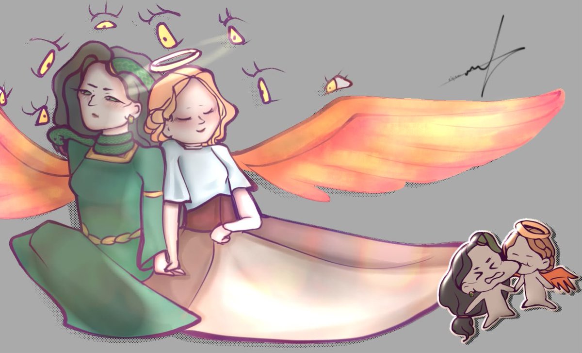 roughdraftsfln's tweet photo. chibi Seraphiel/Belindra
#occontent #wlw 🐍 🪽 https://t.co/TYlEZ15vJM