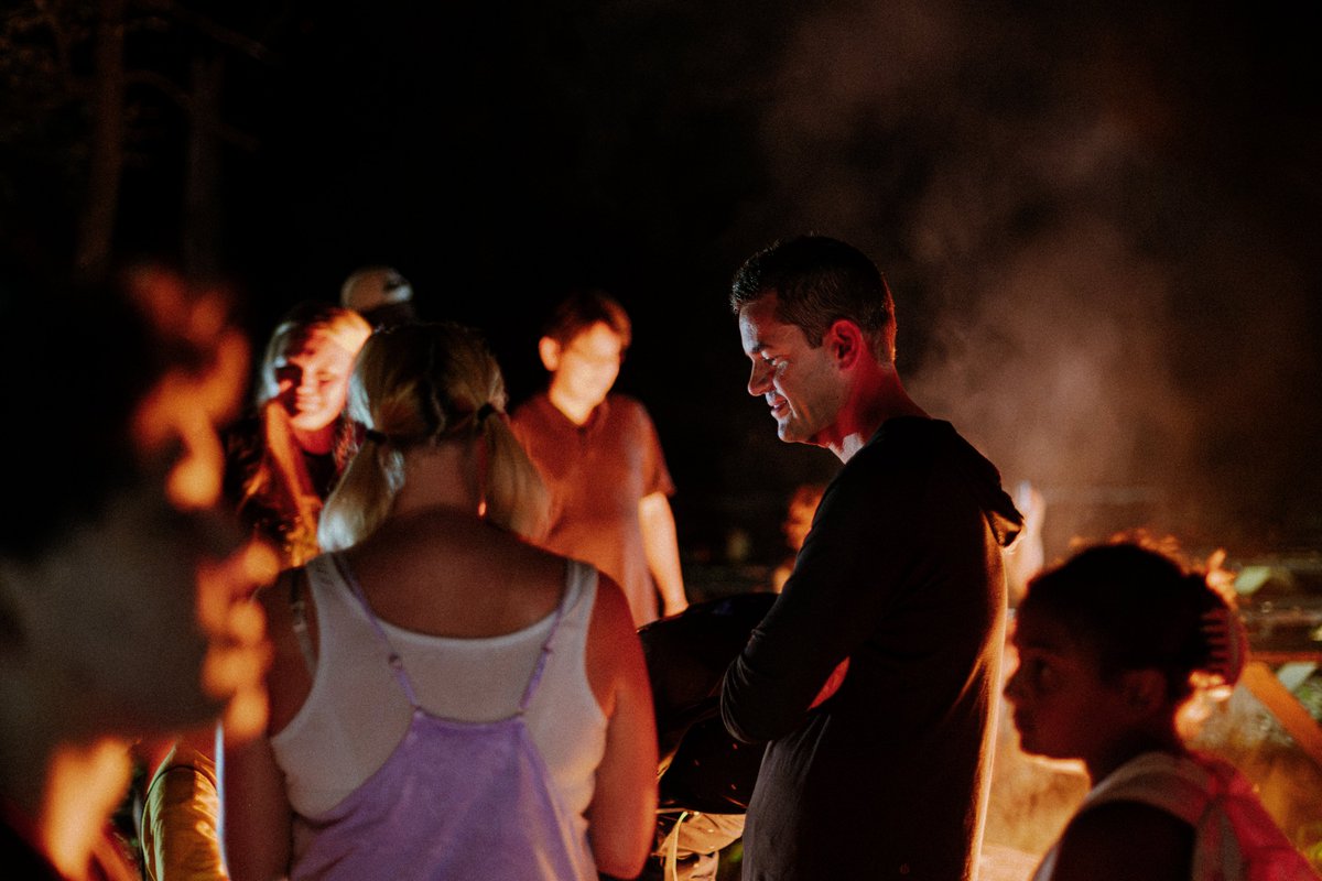 rebeccaperrotto's tweet photo. Last week at Space Camp was Asteroid Scholarship week.

Jared showed up at s’mores night. The kids were stunned. Their smiles said it all.

Days before Liv passed, he asked how she wanted to be remembered. They came up with this: pediatric cancer survivors who love space the way she did.

He generously funded it. I spent the week with those families. My heart was full and hurting at the same time. I missed her every second. @rookisaacman