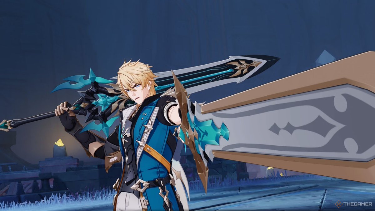 KnightlyVarka's tweet photo. Big ass swords vs Big ass shield https://t.co/Pt9883mqF2