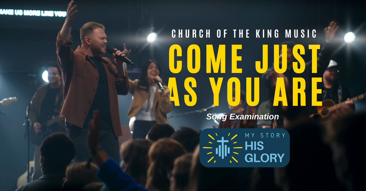 mystoryhisglori's tweet photo. What does it mean to sing the lyrics, βcome just as you areβ in #worship? π https://t.co/Fz06Hhytf9 π Read how this original song reveals Godβs invitation, freedom, and transformation. βοΈ
#SongExamination #ChurchOfTheKingMusic #BiblicalThemes https://t.co/bp7CK68gDz