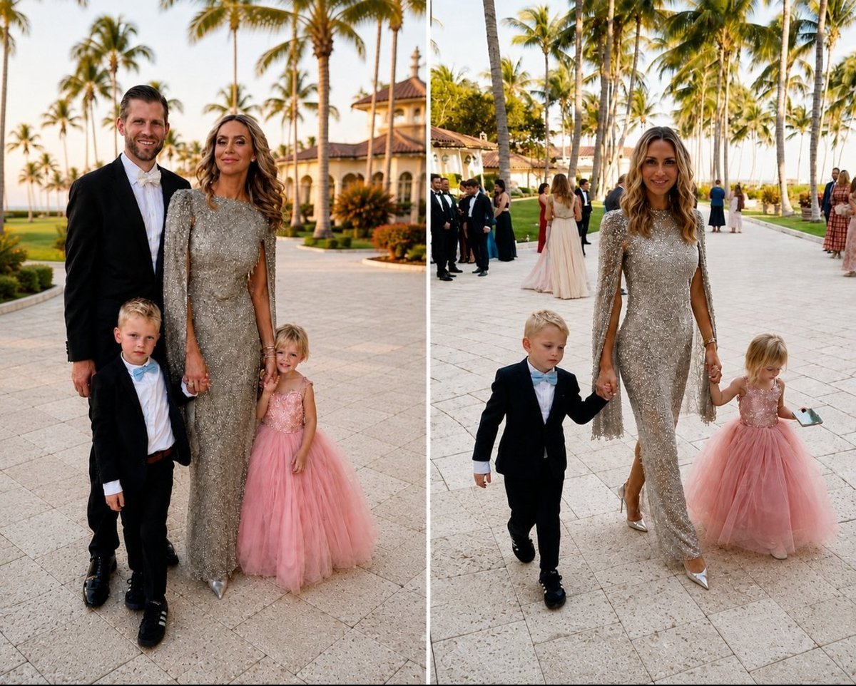 TrumpJrTM's tweet photo. Love seeing these moments with Eric Trump and Lara Trump. The kids are growing up so fast! ❤️🇺🇸
Such a beautiful reminder that family moments are the ones that matter most. ❤️✨

#EricTrump #LaraTrump #TrumpFamily https://t.co/n7scAcvcNL