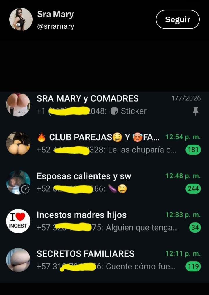 Nataalyy16's tweet photo. "ME VOY A VENIR"
Activen el audio.

Te encantan los videos de maduras con jóvenes vergudos,
Unete al grupo vip de telegram y mira a todas mis comadres culonas además la suscripción es para siempre.
Inf
https://t.co/z7N14nw37I
Inf
https://t.co/WEQKPoGdx9

"Esto veras en mis grupos https://t.co/NoKEDepD48