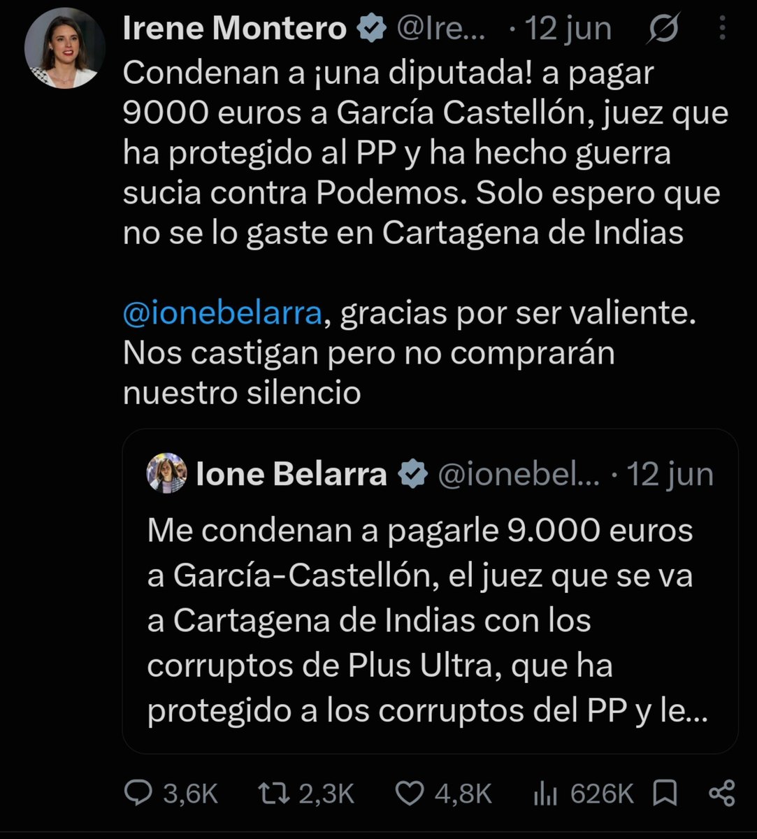 Clonazepamers's tweet photo. Venían a luchar por la igualdad, por los más desfavorecidos y para abolir las clases sociales, y a la mínima que tiene oportunidad le gusta recordar a la plebe que ellas están por encima porque son "eurodiputadas" y "!diputadas!".

Mofada gorda 😭😭😭 https://t.co/0fSn8N1gad