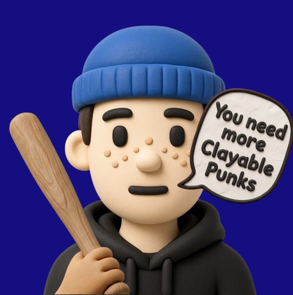 NFTClayMaker's tweet photo. Got any clay?
@ClayablePunks https://t.co/VdkByhyk6W