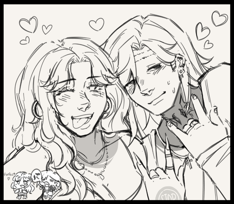 luvaraxeli's tweet photo. smth im working on with vivienne and damien. i imagine vivienne probably adds a shitload of stickers to her photos #nopixelrp #viviennevegas #damientinkerman #zaitohro #vanillamace https://t.co/F5Eh395qUr