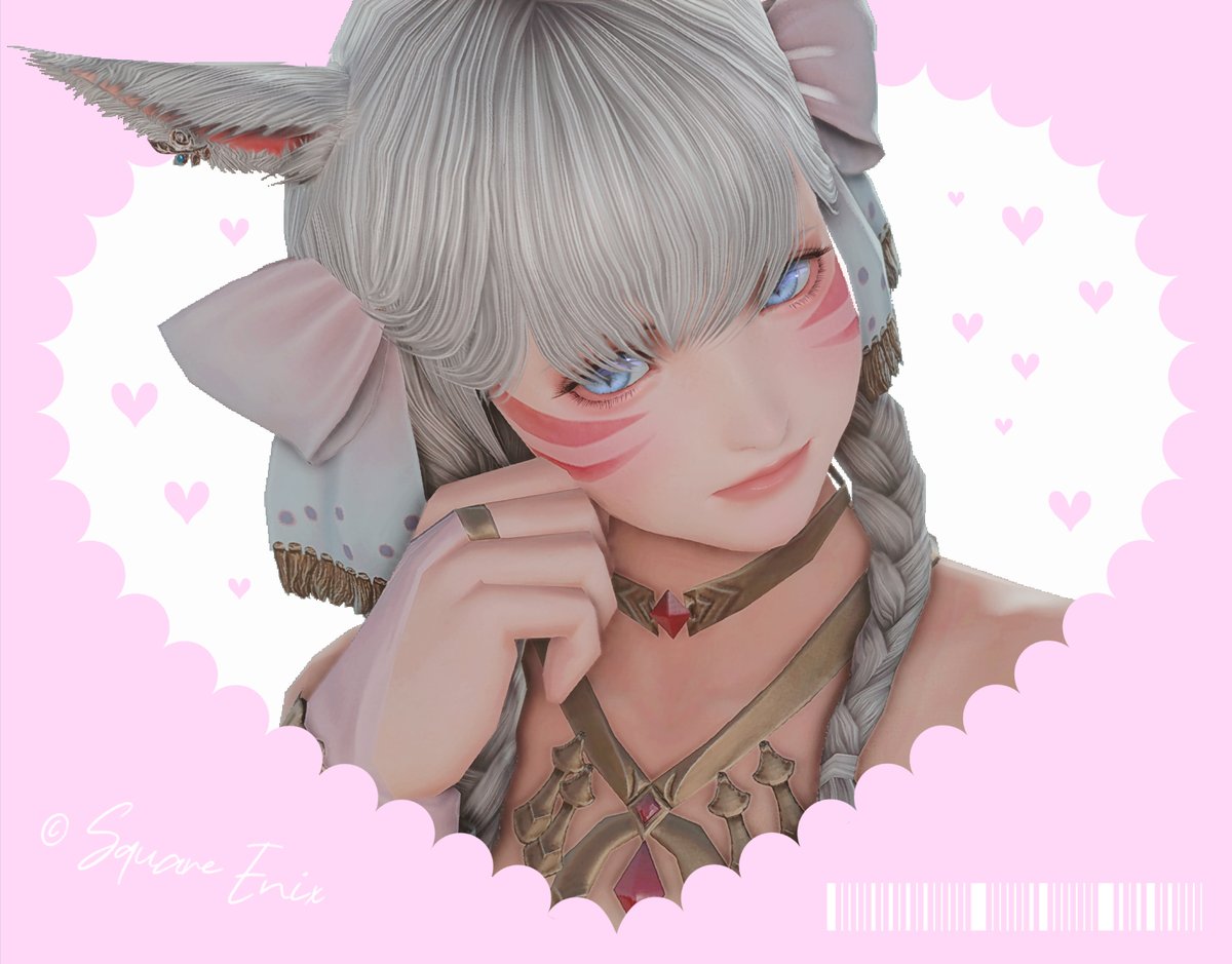 I_C_014's tweet photo. かわいいミコッテのどアップを撮りたかっただけ🩷
#ミコッテ https://t.co/DC42rPvOct