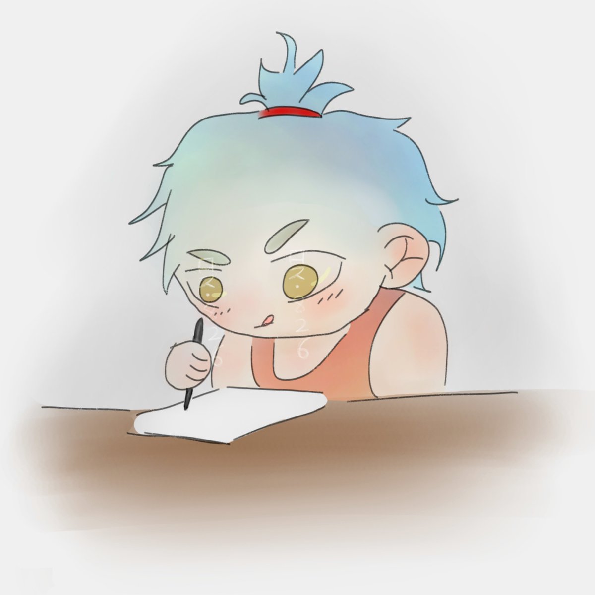 loss_826's tweet photo. I was playing around instead of working
Ended up trying out the app of Pixiv Sketch
It was a pretty clean UI and I loved how watercolor works there, loved doodling around over here ♡ https://t.co/Z9ZWTs1ThZ