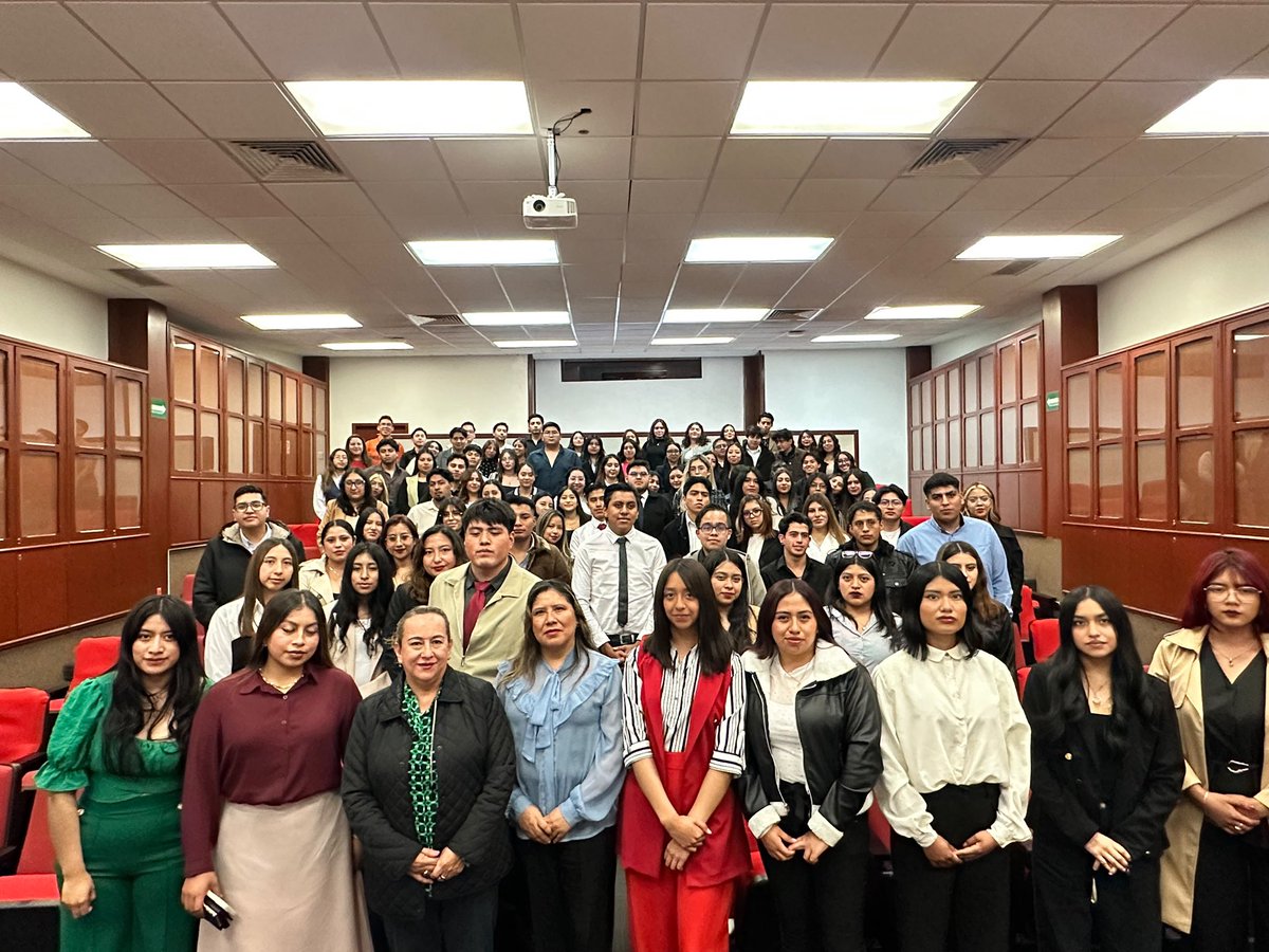 imatiasromero's tweet photo. 📚 #OutreachIMR Recibimos este miércoles a estudiantes de la licenciatura en Comercio Internacional y Aduanas de la Universidad Politécnica del Valle de Toluca, con quienes conversamos sobre el trabajo del IMR y el proceso de ingreso al SEM. ¡Gracias por su visita! https://t.co/y0AvVWjYWJ
