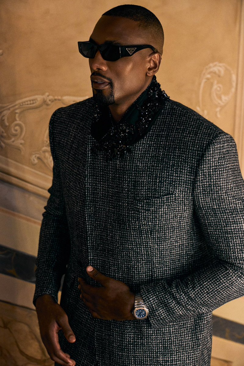 sergeibaka's tweet photo. I do Art  #VogueWorldMilan https://t.co/Kxj6mZGe51