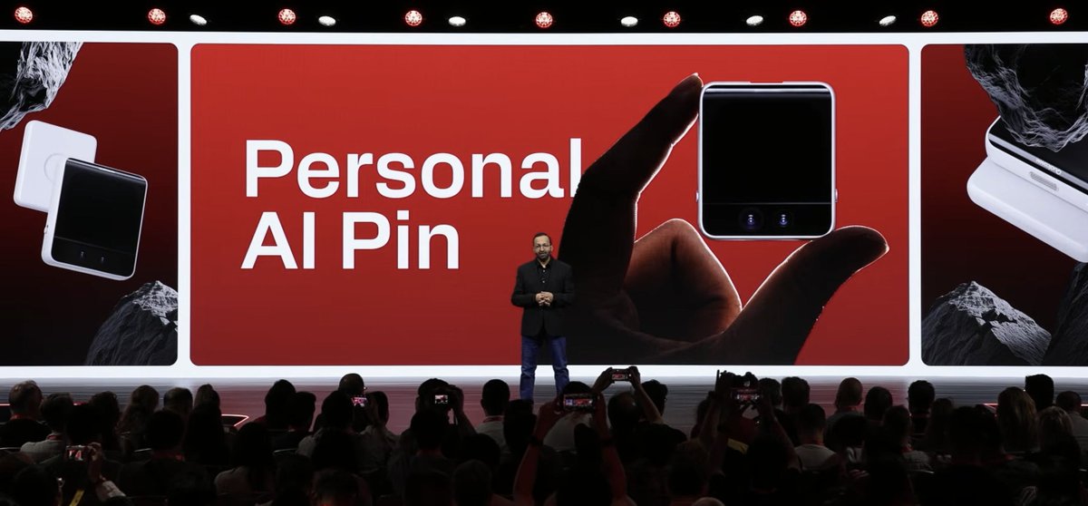 MyTechMusings's tweet photo. Teaser for #AiPIN... More coming later....
One has to remember the #HumainPin catastrophe and learn from it...
#SnapdraonSummit @Qualcomm https://t.co/06tmYeLXLJ