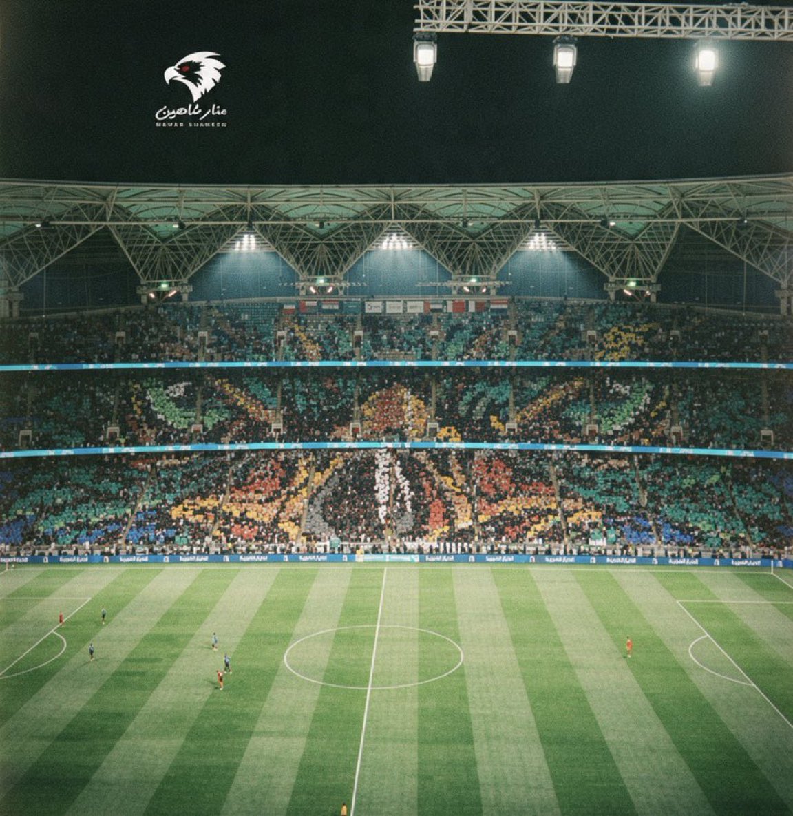 Al0tei3i's tweet photo. تيفوووو رهييييييييبيب🇸🇦💚💚💚 https://t.co/A1sF3OEqmc