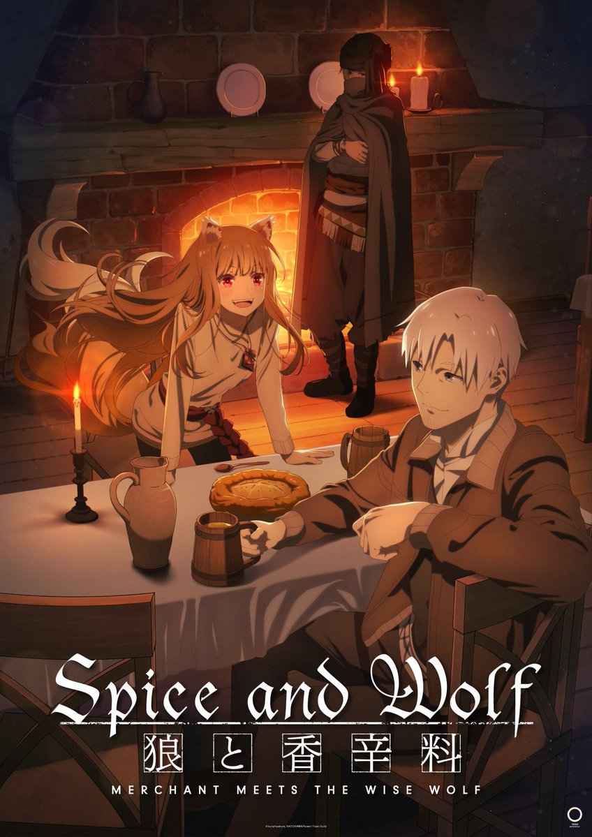 animeupdates's tweet photo. Both 'SPICE AND WOLF' Anime ended on this day!

17 years ago, the original

2 years ago, Season 1 of the remake

'Spice and Wolf: Merchant Meets the Wise Wolf' Season 2 premieres in 2027 https://t.co/R09lGKAM8q