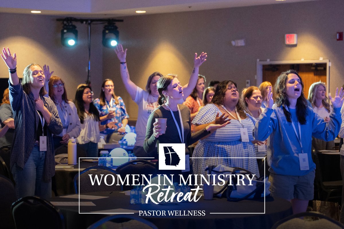 GABaptist's tweet photo. Pastor Wellness recently brought together women serving in vocational leadership across Georgia Baptist churches for the Women in Ministry Retreat.
We’re grateful for their faithful service to churches and communities across Georgia. https://t.co/4TAfUQHPH3