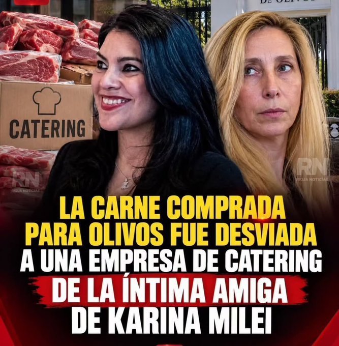 TitoSos39484863's tweet photo. #Argenzuela @rialjorge #OlivosGate el jefe,la que gobierna,la compra ñoquis, la compra diputados-senadores,la que le roba 160 mil millones de pesos a los discapacitados,toneladas de carne,11 toneladas de bananos para los gorilas pedofilos,Karina Milei ya está presa? https://t.co/ASSdJdjJT6