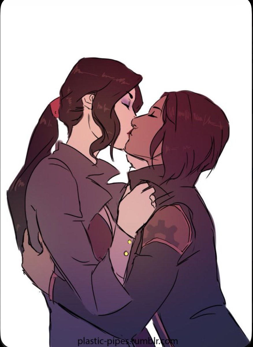 Im_a_nerd__'s tweet photo. Notice how tall Asami is. Korra likes it.
#korrasami https://t.co/eAFOja318A