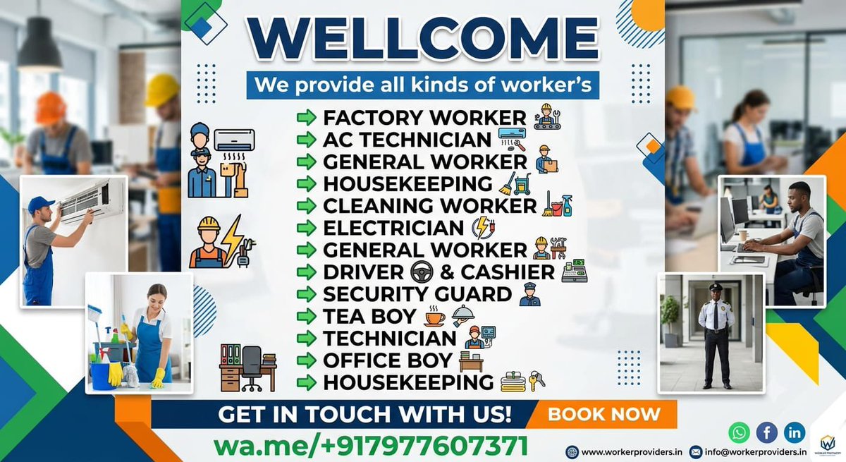 Mohammadk7371's tweet photo. WELLCOME
We provide all kinds of worker’s 

https://t.co/TrfO5KJytP

#Kuwait #Saudi #Qatar #Oman #Bahrain #Dubai https://t.co/uCptiiBtl6