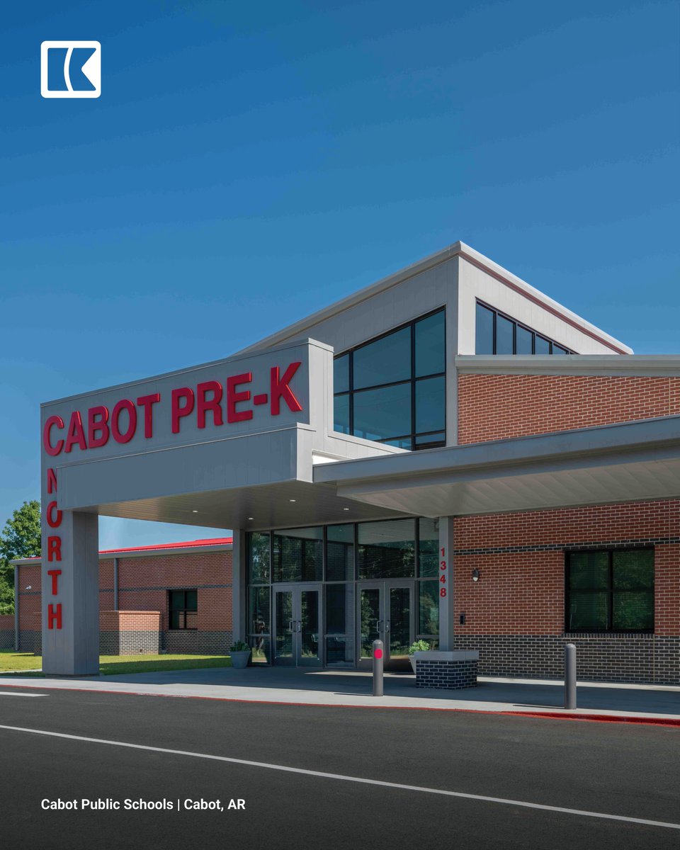 KincoBuilds's tweet photo. Kinco is proud to build spaces where the next generation can learn, play and grow! We had the privilege of bringing Cabot Pre-K North and South to life – complete with spaces designed for young minds to thrive! Thanks to CPSD for allowing us to be part! 🐾 https://t.co/I3axcHO23t