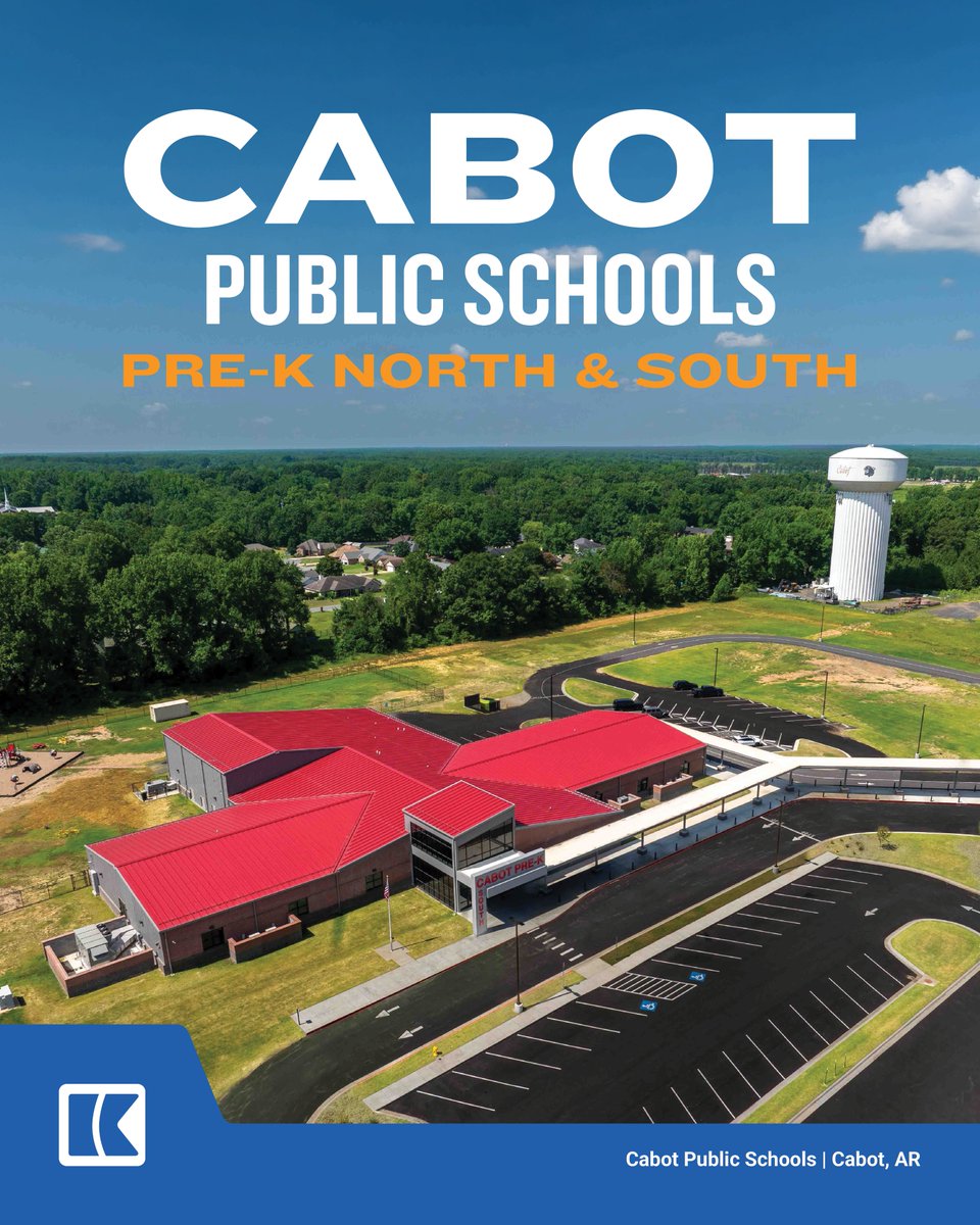 KincoBuilds's tweet photo. Kinco is proud to build spaces where the next generation can learn, play and grow! We had the privilege of bringing Cabot Pre-K North and South to life – complete with spaces designed for young minds to thrive! Thanks to CPSD for allowing us to be part! 🐾 https://t.co/I3axcHO23t