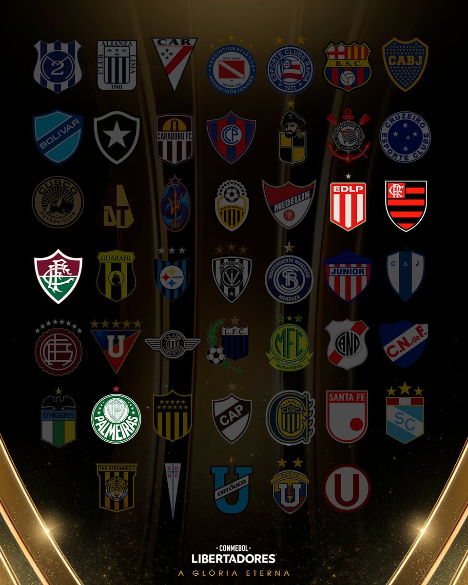 LibertadoresBR's tweet photo. 🏆 Restam 4️⃣! Quem ficará com a #GloriaEterna em Montevidéu? https://t.co/wPfCDsS1PI