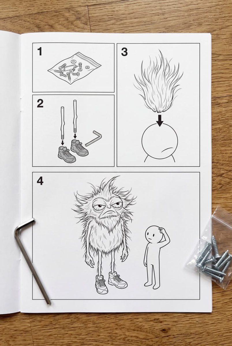 RooCoinETH's tweet photo. Step three: fit the hair. There is no step for taking it off. https://t.co/cwyZGgciVQ