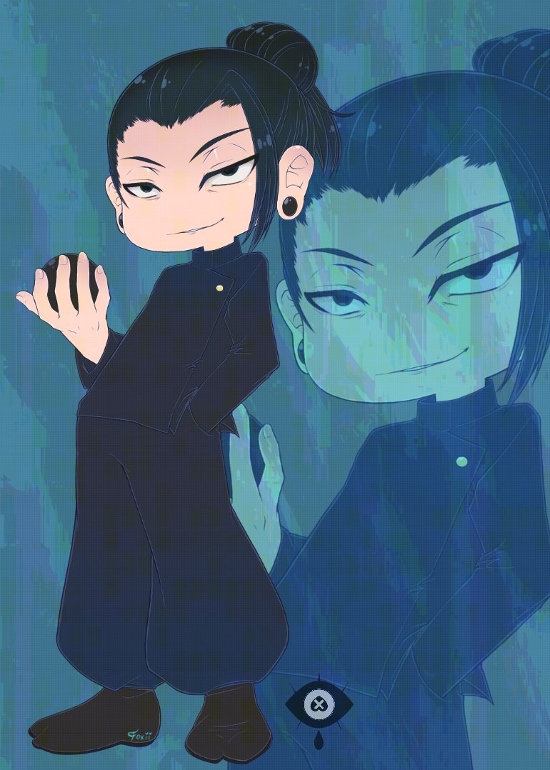 parallelfoxii's tweet photo. [Chibi Sample] // Suguru Geto from Jujutsu Kaisen

#jujutsukaisenㅤ https://t.co/q2zU73TQv9