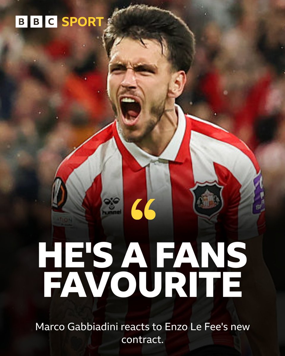 bbcnewcastle's tweet photo. ❤️🤍🎶'We've got Le Fee'

More here: https://t.co/a9129XiPnx

#SAFC https://t.co/lB6zLjb4Ds