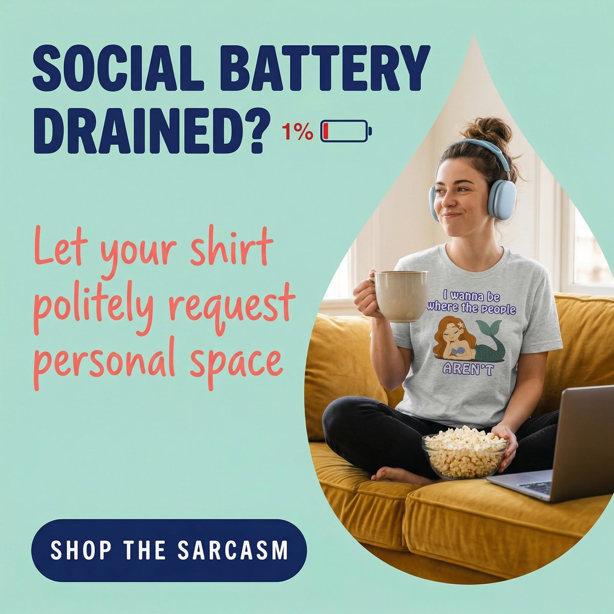 juancarlitos901's tweet photo. Social battery running on fumes? Our “I Wanna Be Where The People Aren’t” tee is perfect for quiet moments, snacks, and not being perceived. Available in S-5XL for errands, beach days, and staying unbothered. https://t.co/QagIaAhYhB