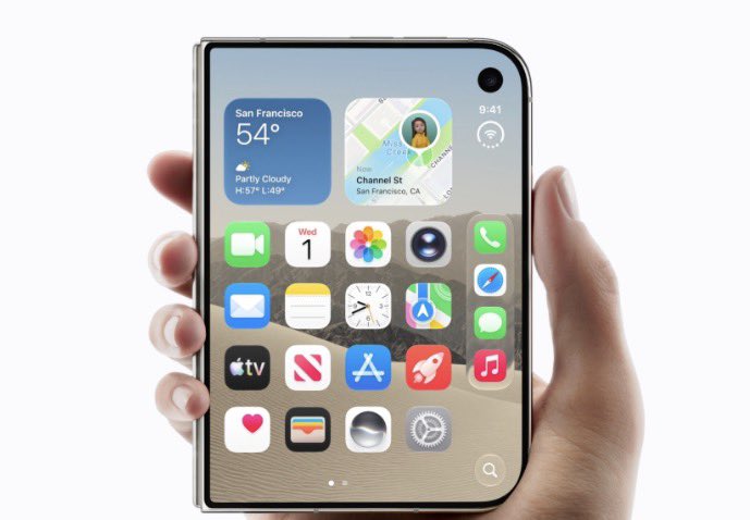 JackieLieb03's tweet photo. Apple's new iPhone Duo is changing the way we think about the iPhone. It gives Apple a new way to create conversation and engagement on social media, but the $1,999 price could be a major PR challenge.
Check out my blog: https://t.co/tvuNIEgg4V…
#Comm372WithU @ProfNichols https://t.co/aqtIllx1ev