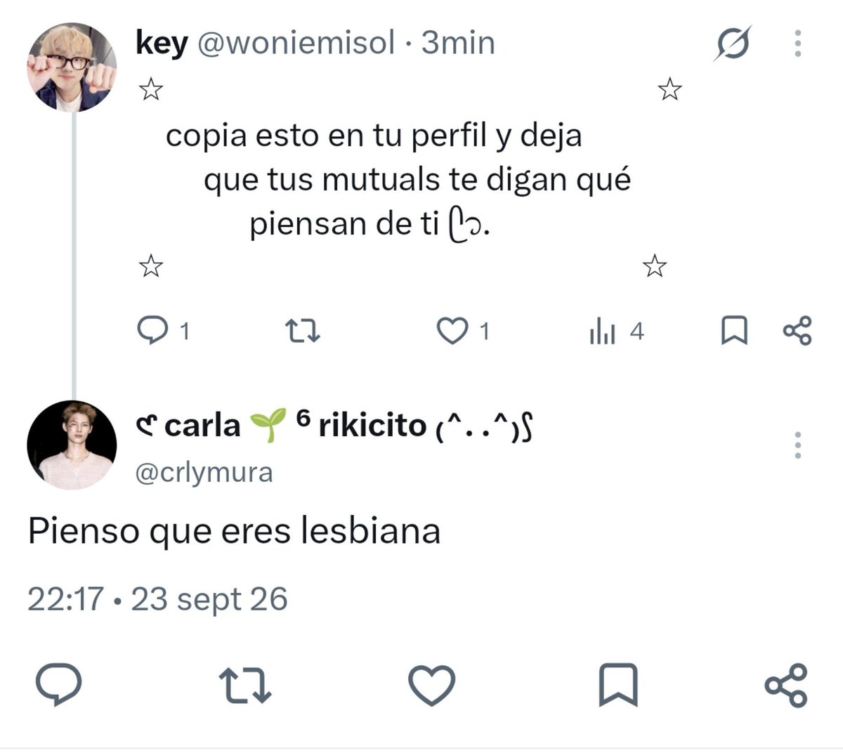 woniemisol's tweet photo. yo esperando mensajes bonitos y carla: https://t.co/uFfnojZMbP