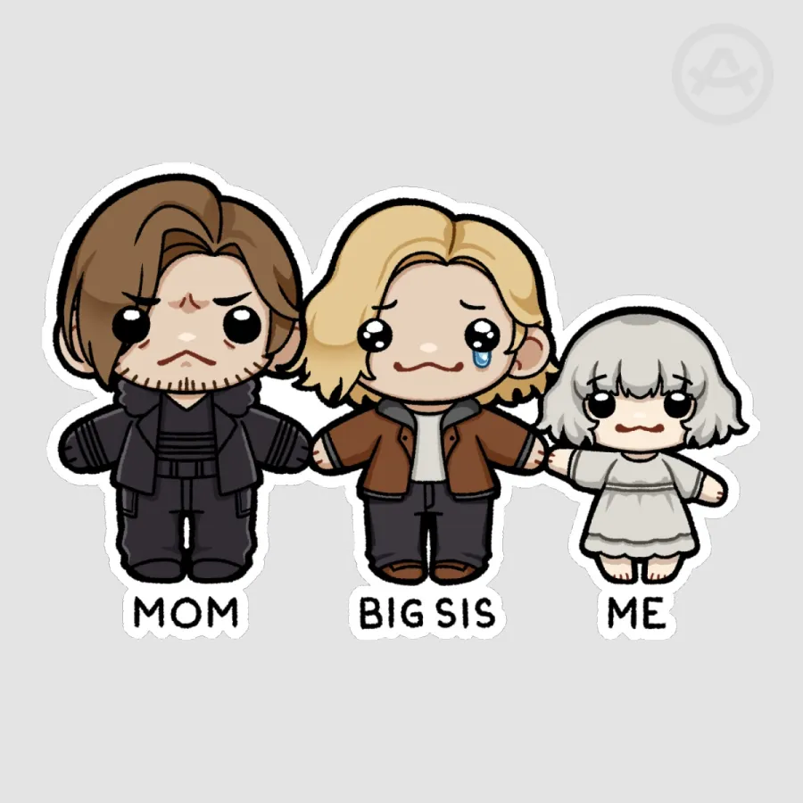 CoconutBiko's tweet photo. My silly little meow meows but as stickers #ResidentEvilㅤ https://t.co/9O2gPpoLIW