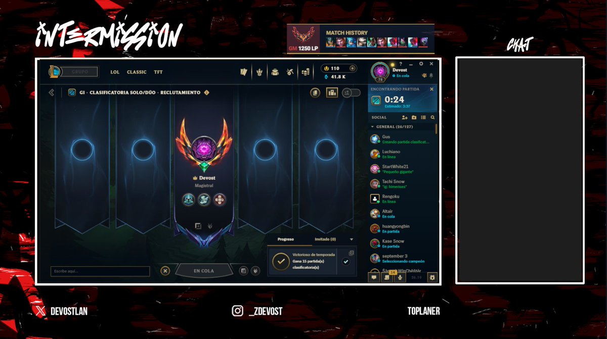 DevostLAN's tweet photo. soloq lan gm 1250 lps start https://t.co/EHU9WHBsKx
