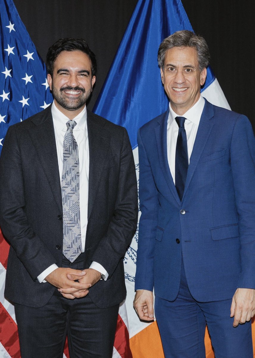 Ed_Miliband's tweet photo. It was great to meet @NYCMayor this week. 

Progressive parties are so much stronger when we learn from and stand with each other - from the cost of living to climate action to peace in Israel and Palestine. https://t.co/tSC4ybzntS