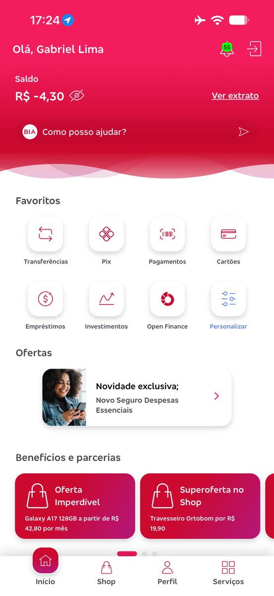 inacio_g17's tweet photo. @Bradesco eai bando de incompententes, até agora minha conta com saldo negativo, sendo que deveria estar positivo e não tenho cheque especial nem nada e até agora não resolveram. Sabem que não acontecem nada e ficam com nosso dinheiro, até quando ? https://t.co/osRKz8ZeOo