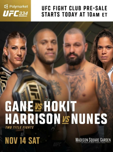 DavidCarvalhoC's tweet photo. UFC 334 vendo pelo ponto de vista do meu interesse. https://t.co/eJimffkOP2