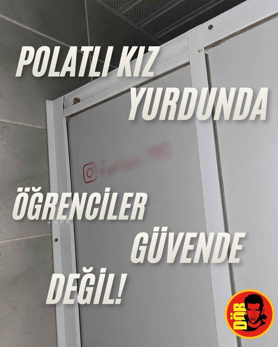 Devrimciob6's tweet photo. 🔴 Polatlı Kız KYK Yurdu’nda öğrenciler mağdur ediliyor, tacize uğruyor ve güvenlikleri tehlikeye atılıyor. Sıra arkadaşlarımızı da öğrencileri sefalete mahkum eden bu düzene karşı örgürtü mücadelemizi yükseltmeye çağırıyoruz. https://t.co/13uXdqVQrk