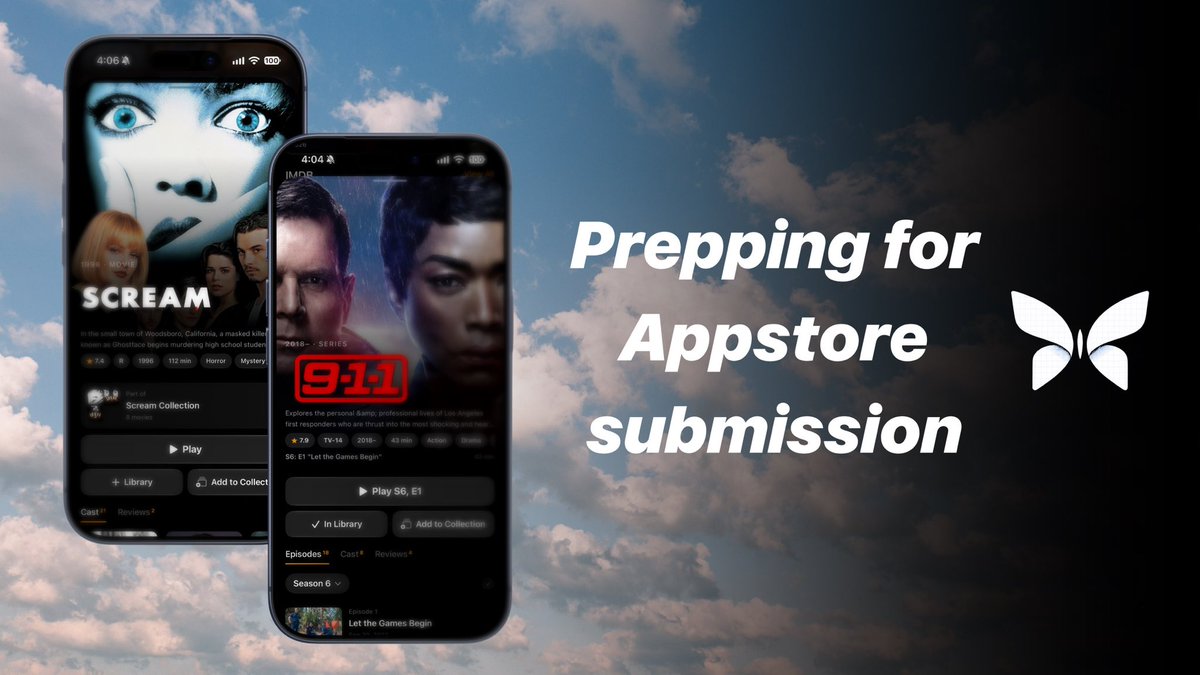 MorphoHub's tweet photo. Preparing my app for submission posting progress updates here soon. #appstore #apple #Media #plex #jellyfin #addons https://t.co/NHWp30EWOM