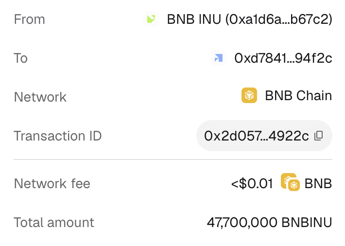 BNBINUx's tweet photo. @caf3s Check your wallet!
Remember to add $BNBINU Contract Address:
0x9971773EbB70eAE5258aB674848C0Eb86d3bD459 https://t.co/fM1nPGNNSC