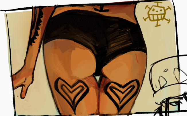 m1kuluvrr's tweet photo. femlaw warmup ok #trafalgarlaw #onepiece https://t.co/KJOR0DYYAP