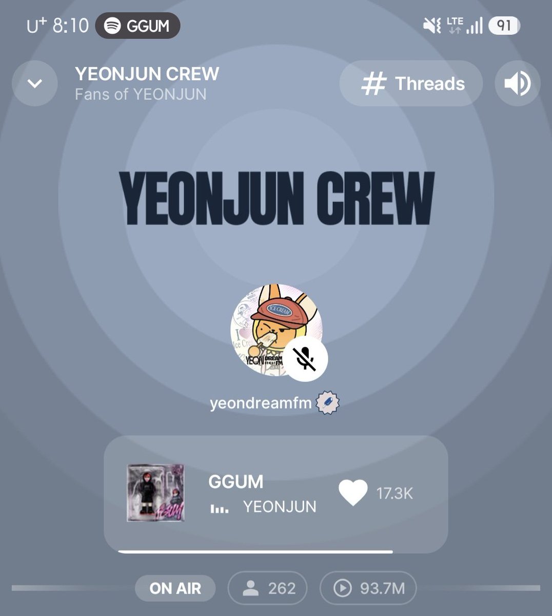 C480255's tweet photo. ๐ช๐ช
#StreamForYeonjun
#์ฐ์ค #ใจใณใธใฅใณ @TXT_bighit ๐ https://t.co/57CWD4cfgs