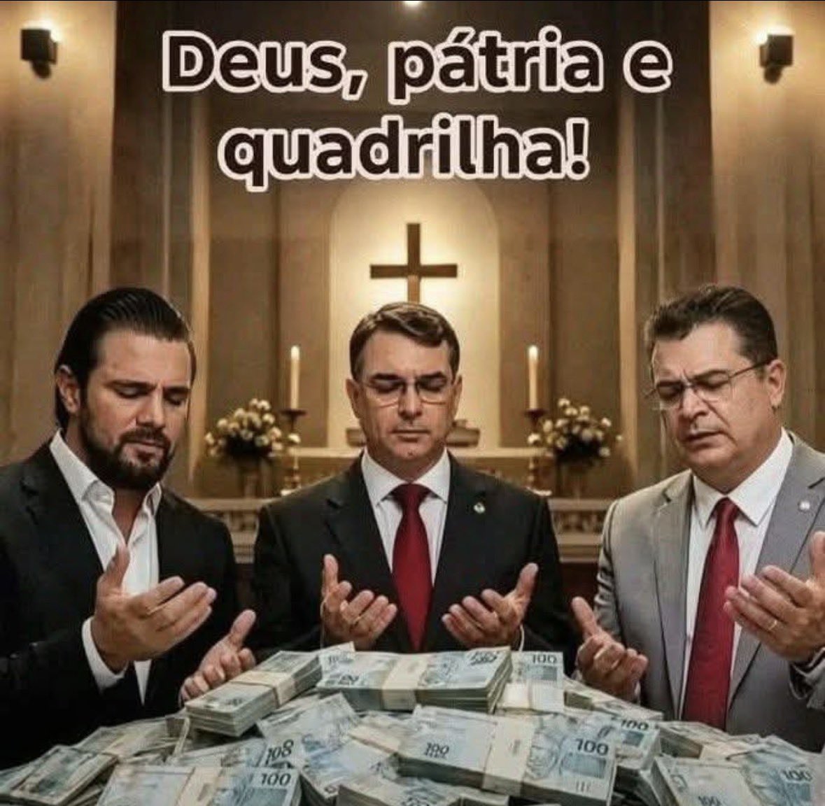 MrciaOl98235287's tweet photo. @folha Um descarado ladrão @FlavioBolsonaro que recebeu milhões do irmão de Vorcaro https://t.co/FKNCzXV6w8