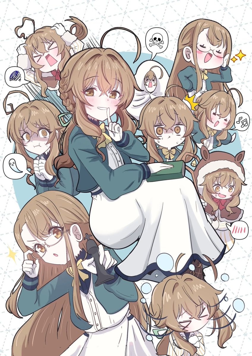 yo_sumire_sola1's tweet photo. #シルバーウィークはフォロワーさんが増えるらしい
集合絵を描くのは好き https://t.co/eT72Q9qUIb